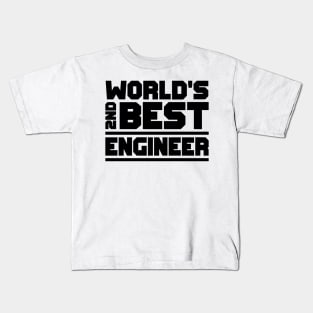 2nd best engineer Kids T-Shirt